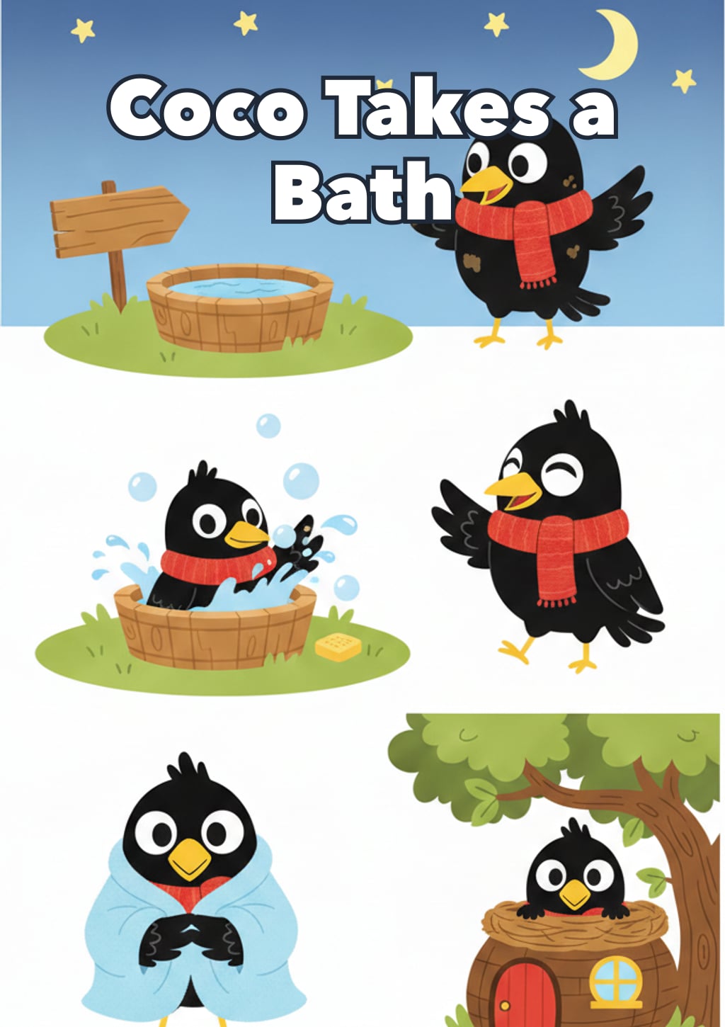 Coco Takes a Bath cover