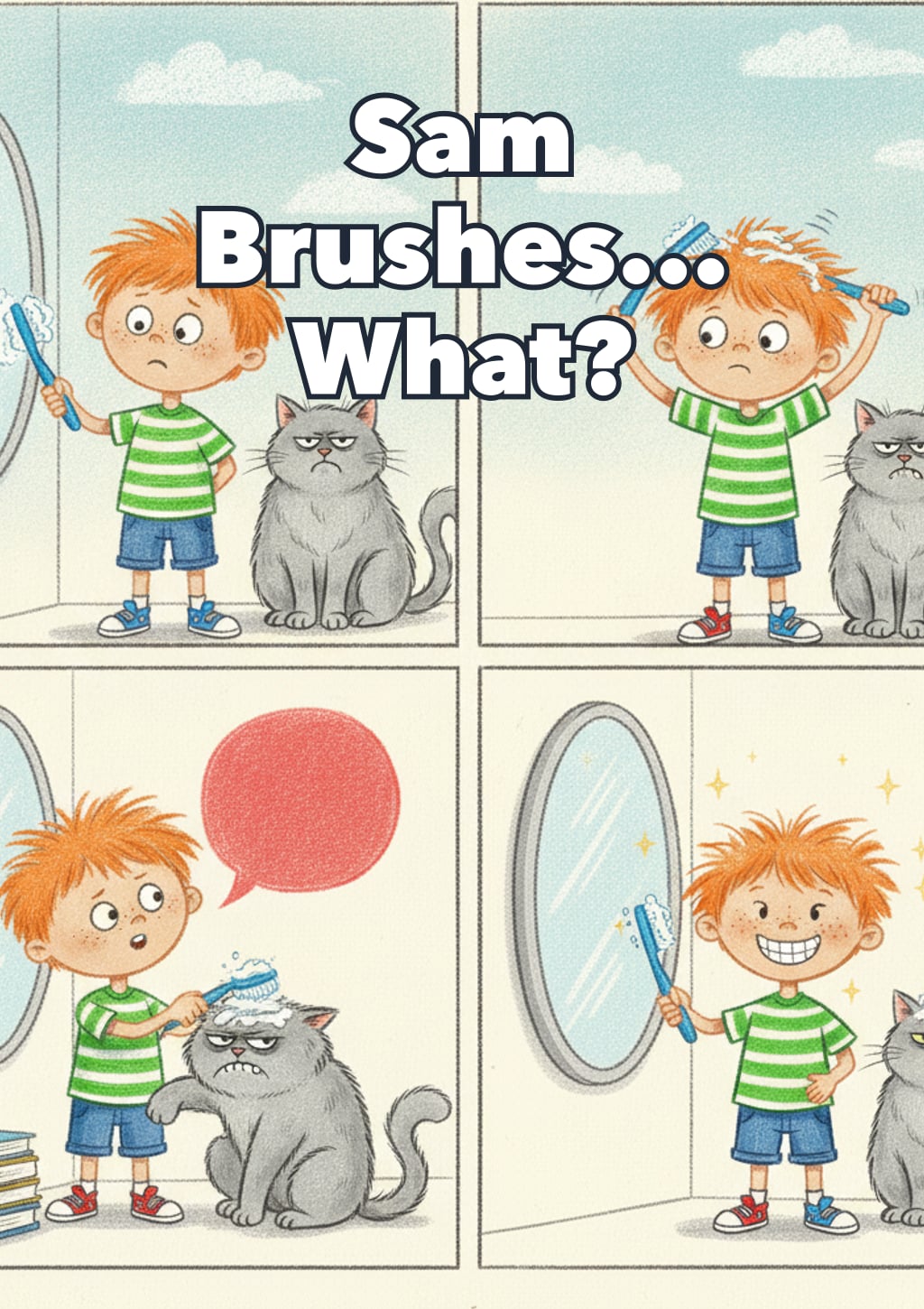 Sam Brushes... What? cover