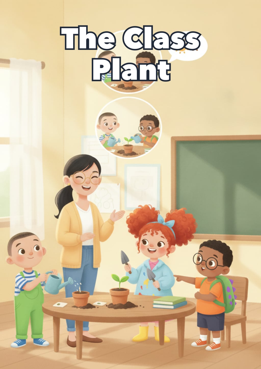 The Class Plant — children's book cover