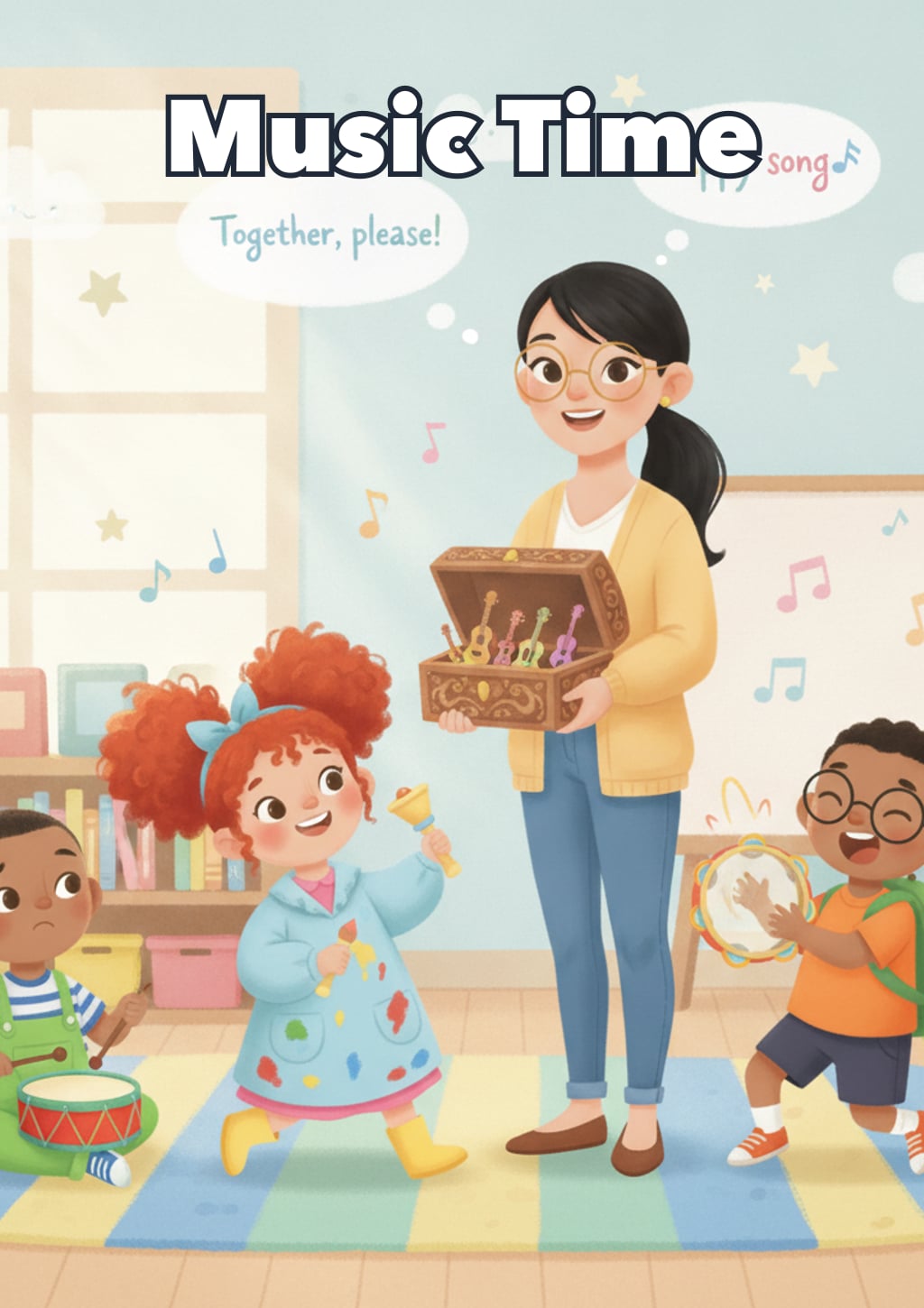 Music Time — children's book cover