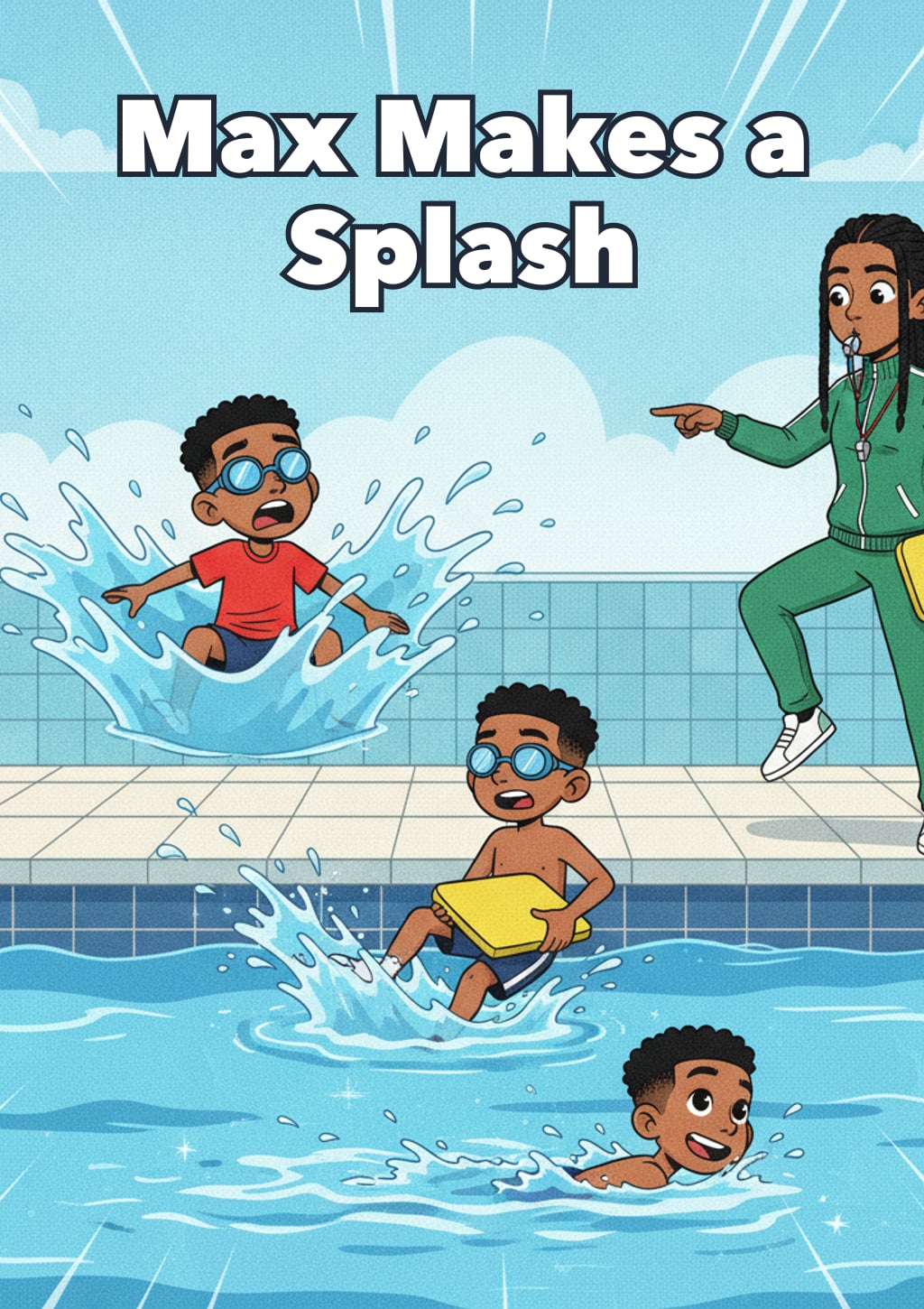 Max Makes a Splash cover