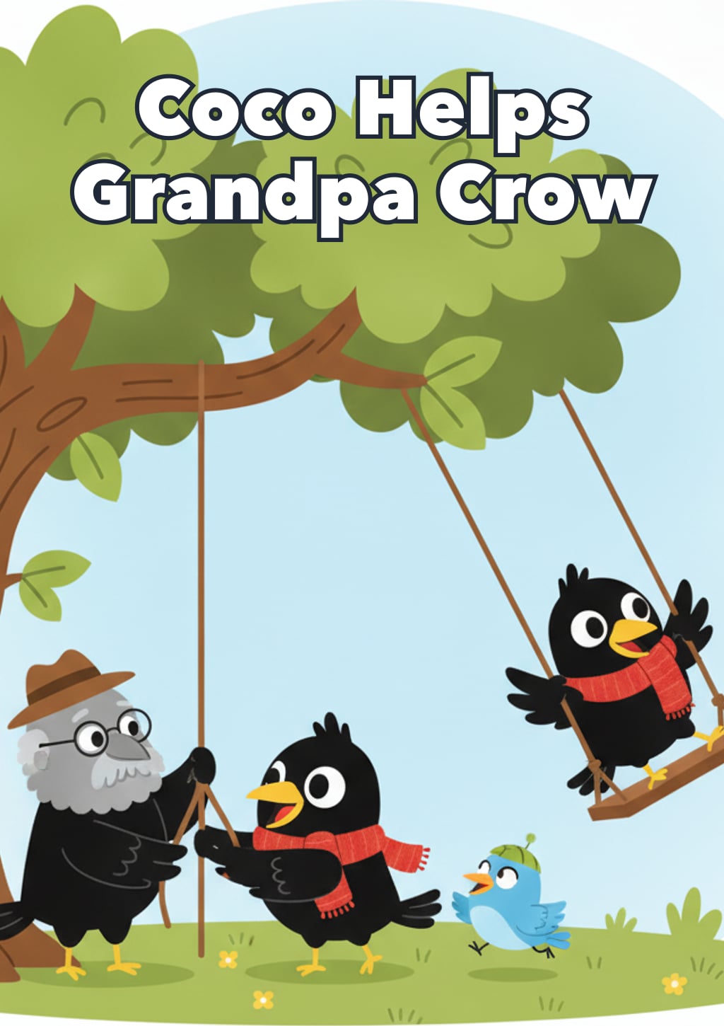 Coco Helps Grandpa Crow — children's book cover