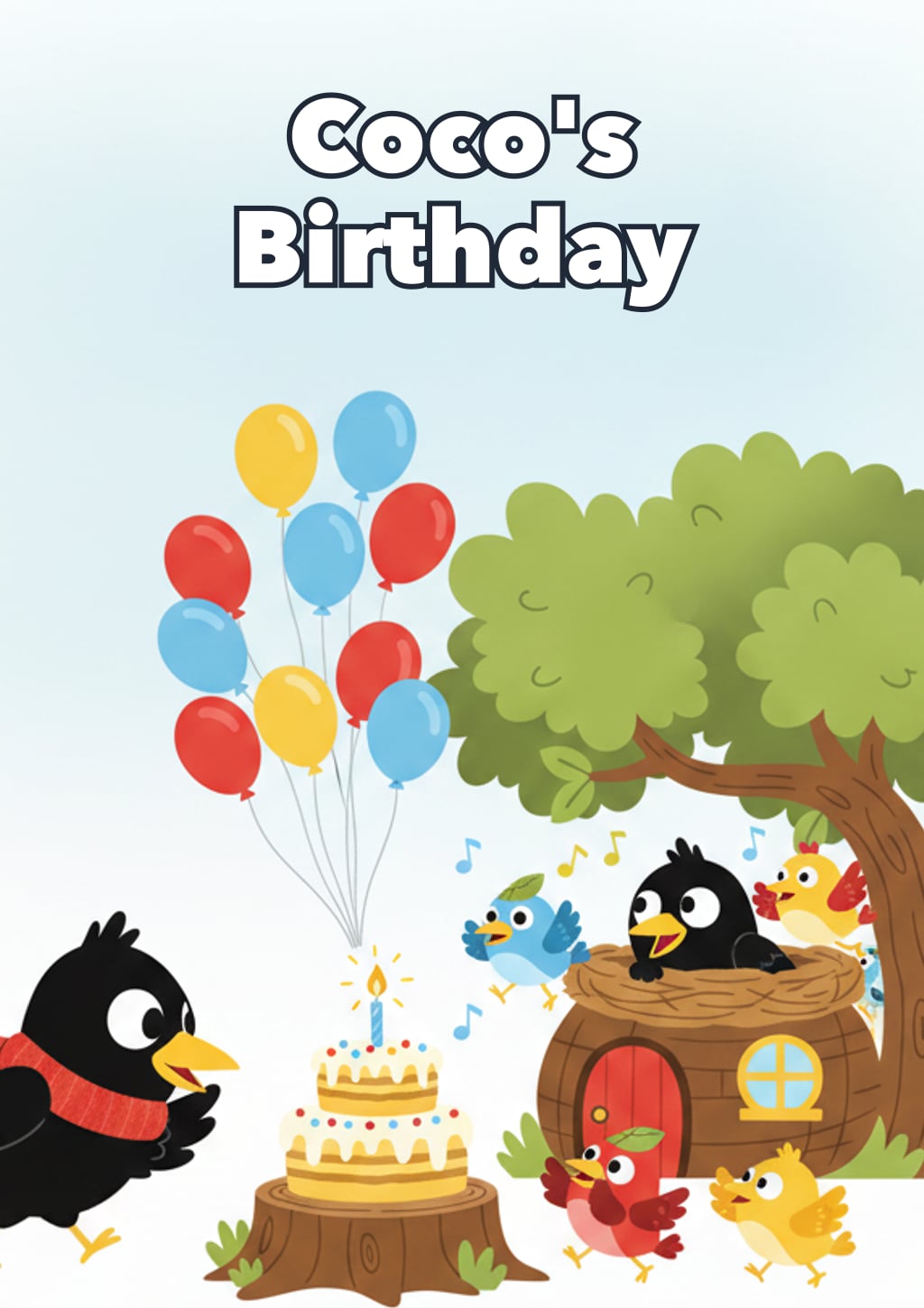 Coco's Birthday — children's book cover