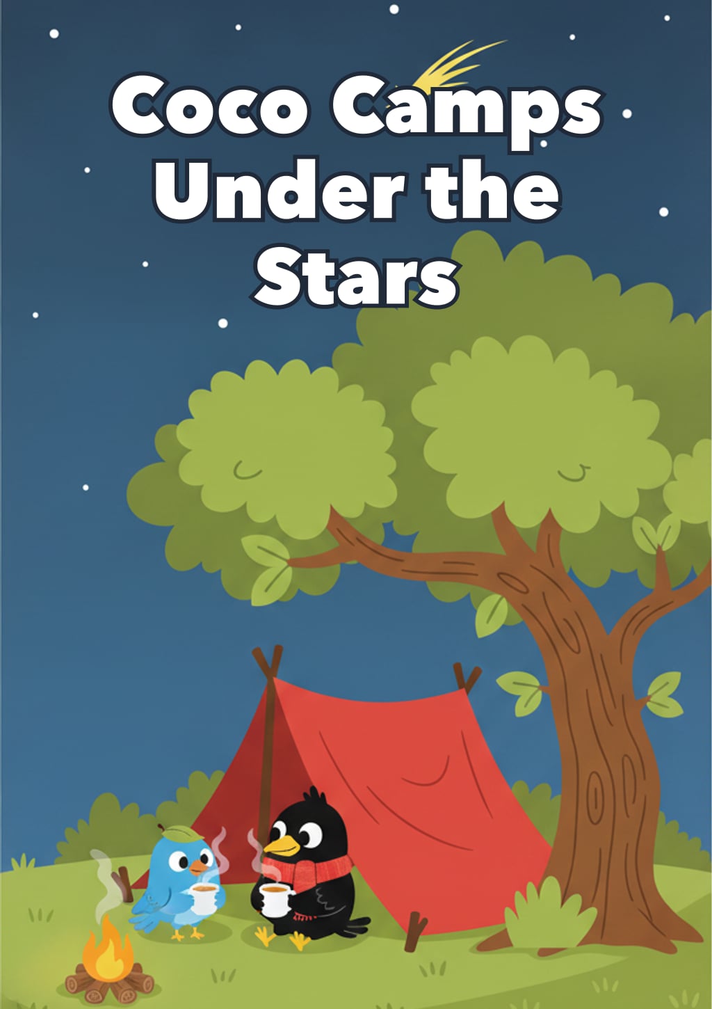 Coco Camps Under the Stars — children's book cover