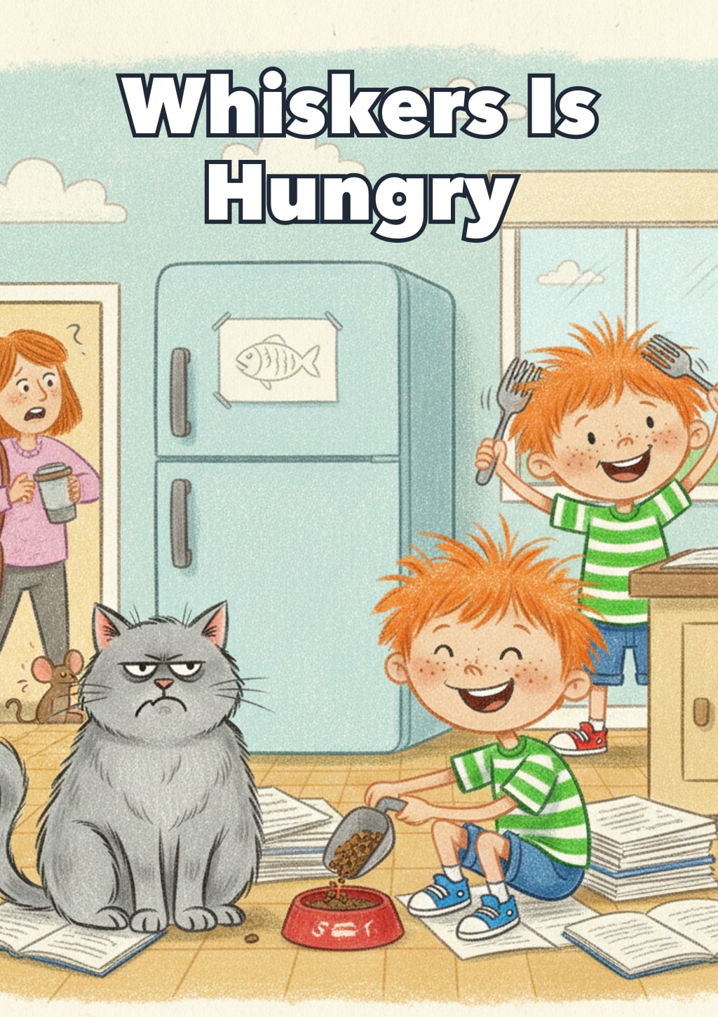 Whiskers Is Hungry cover
