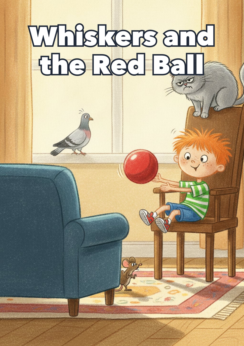 Whiskers and the Red Ball cover
