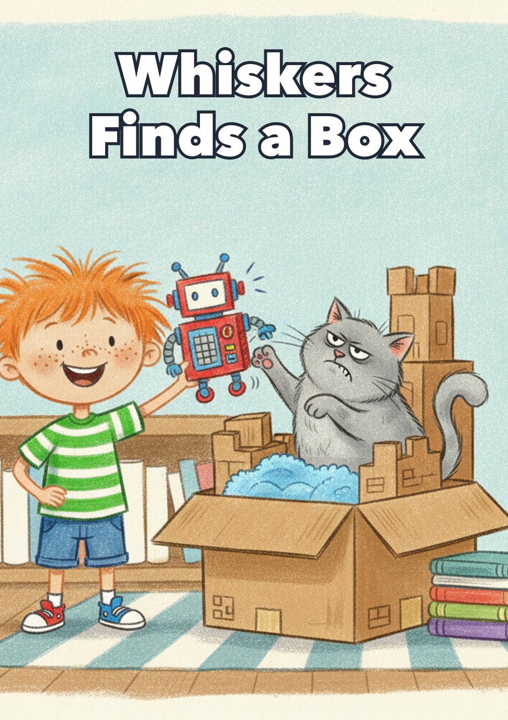 Whiskers Finds a Box cover