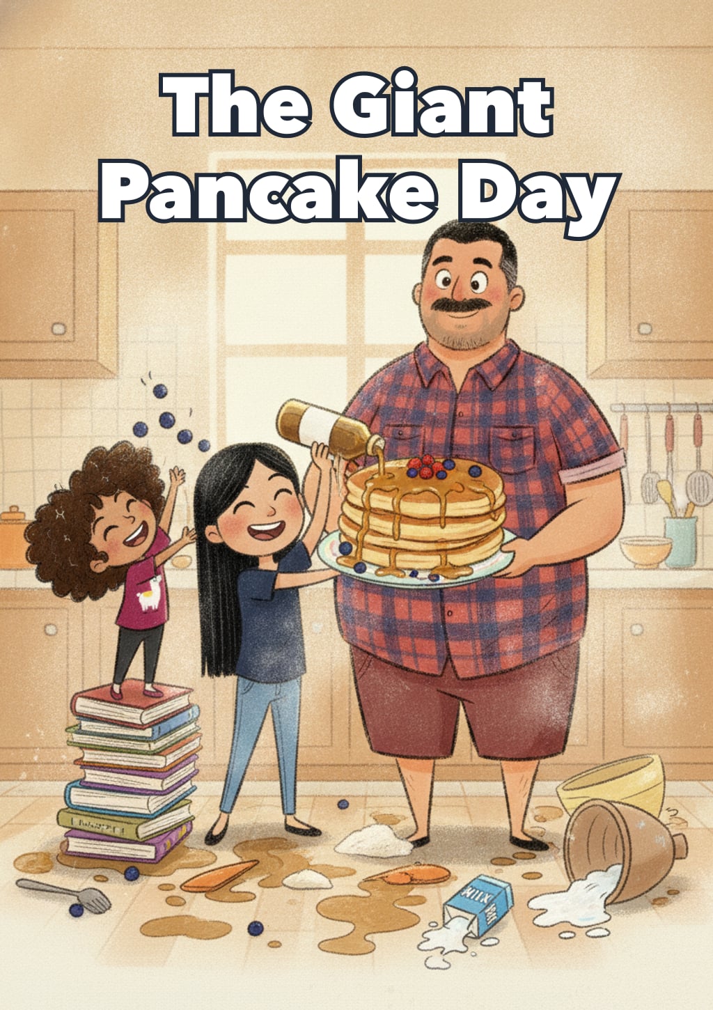 The Giant Pancake Day — children's book cover