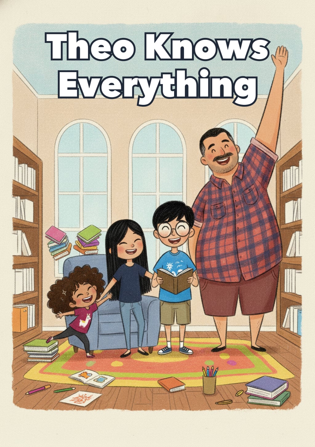 Theo Knows Everything — children's book cover
