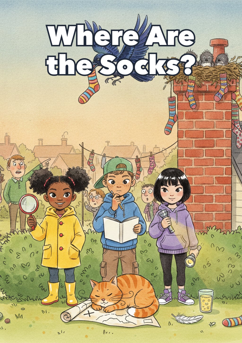 Where Are the Socks? page