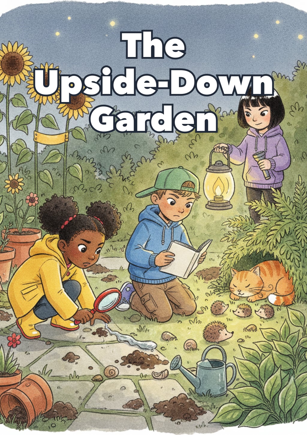 The Upside-Down Garden — children's book cover