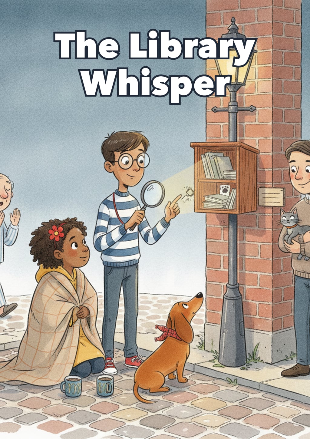 The Library Whisper — children's book cover
