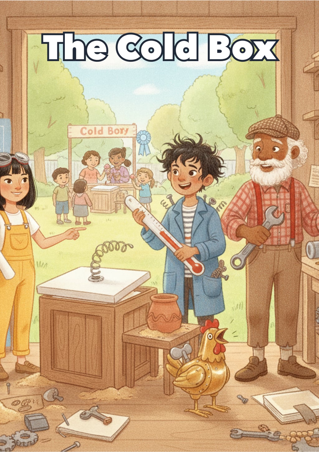 The Cold Box — children's book cover