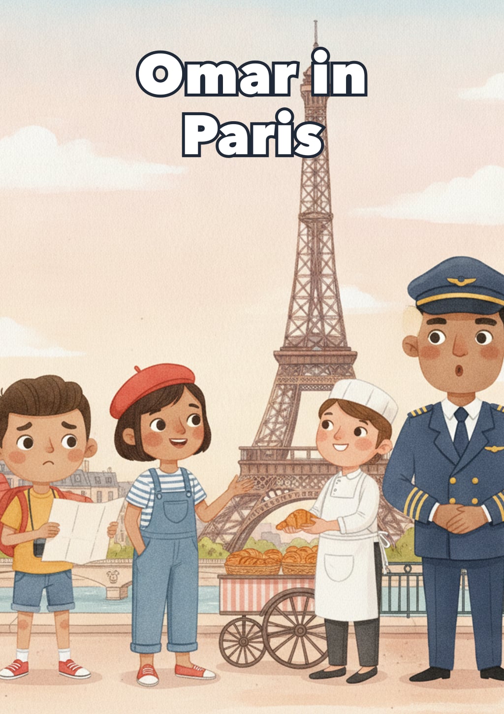 Omar in Paris page