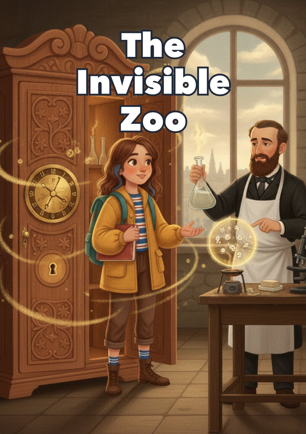 The Invisible Zoo — children's book cover