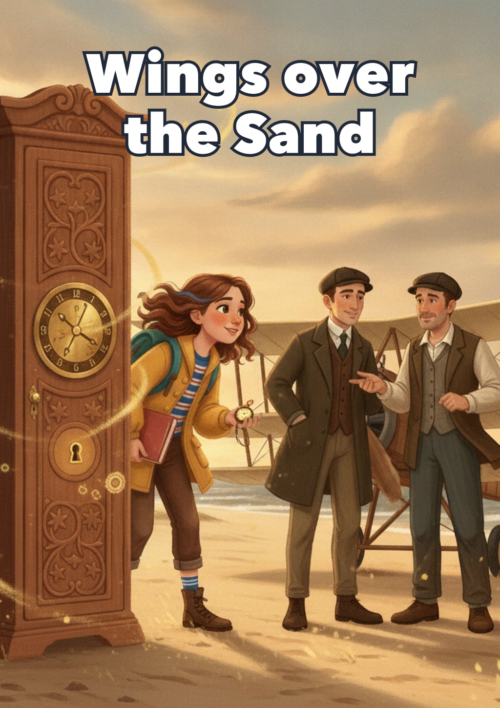 Wings over the Sand — children's book cover
