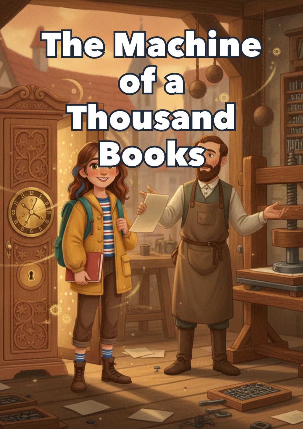 The Machine of a Thousand Books cover