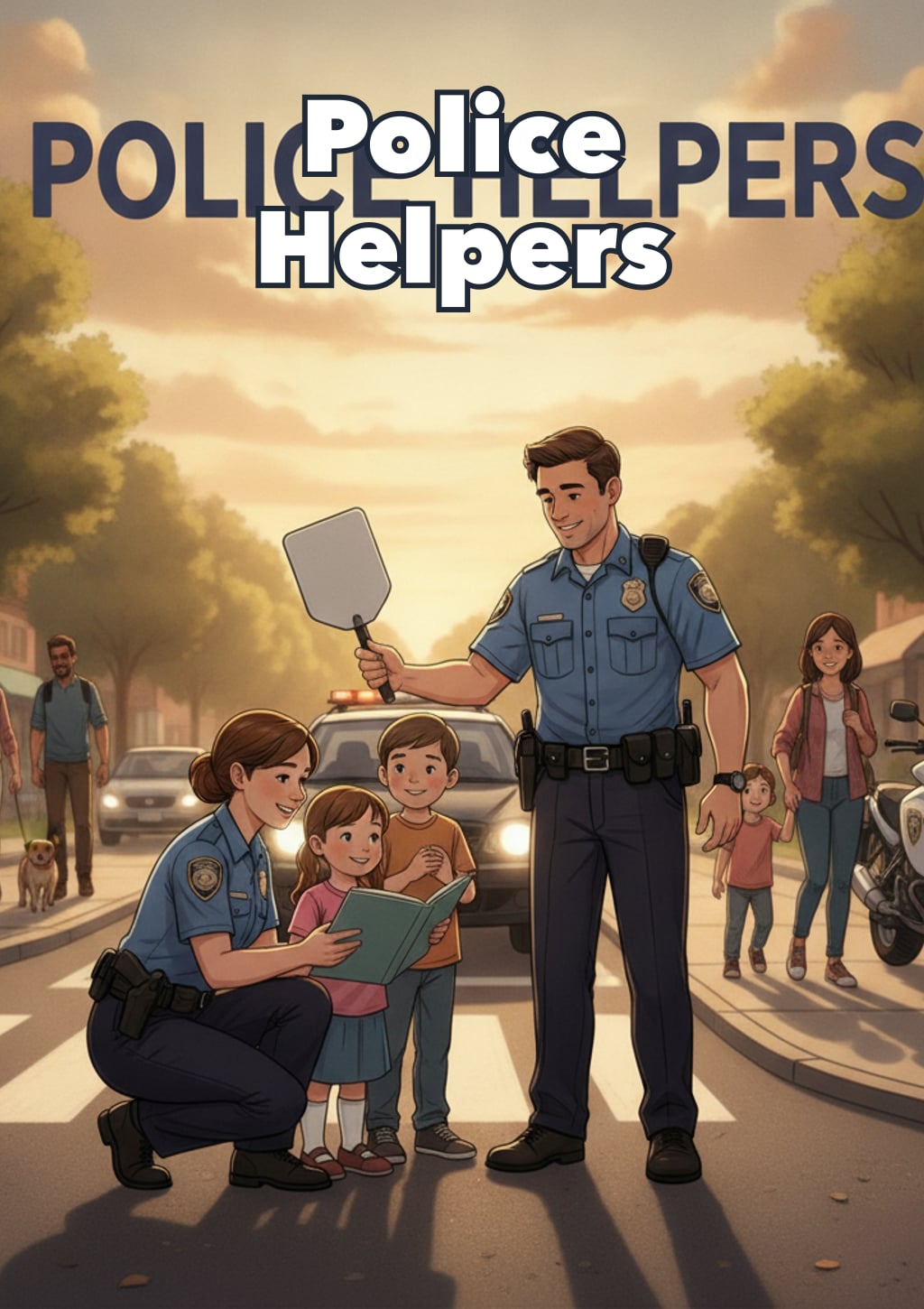 Police Helpers — children's book cover