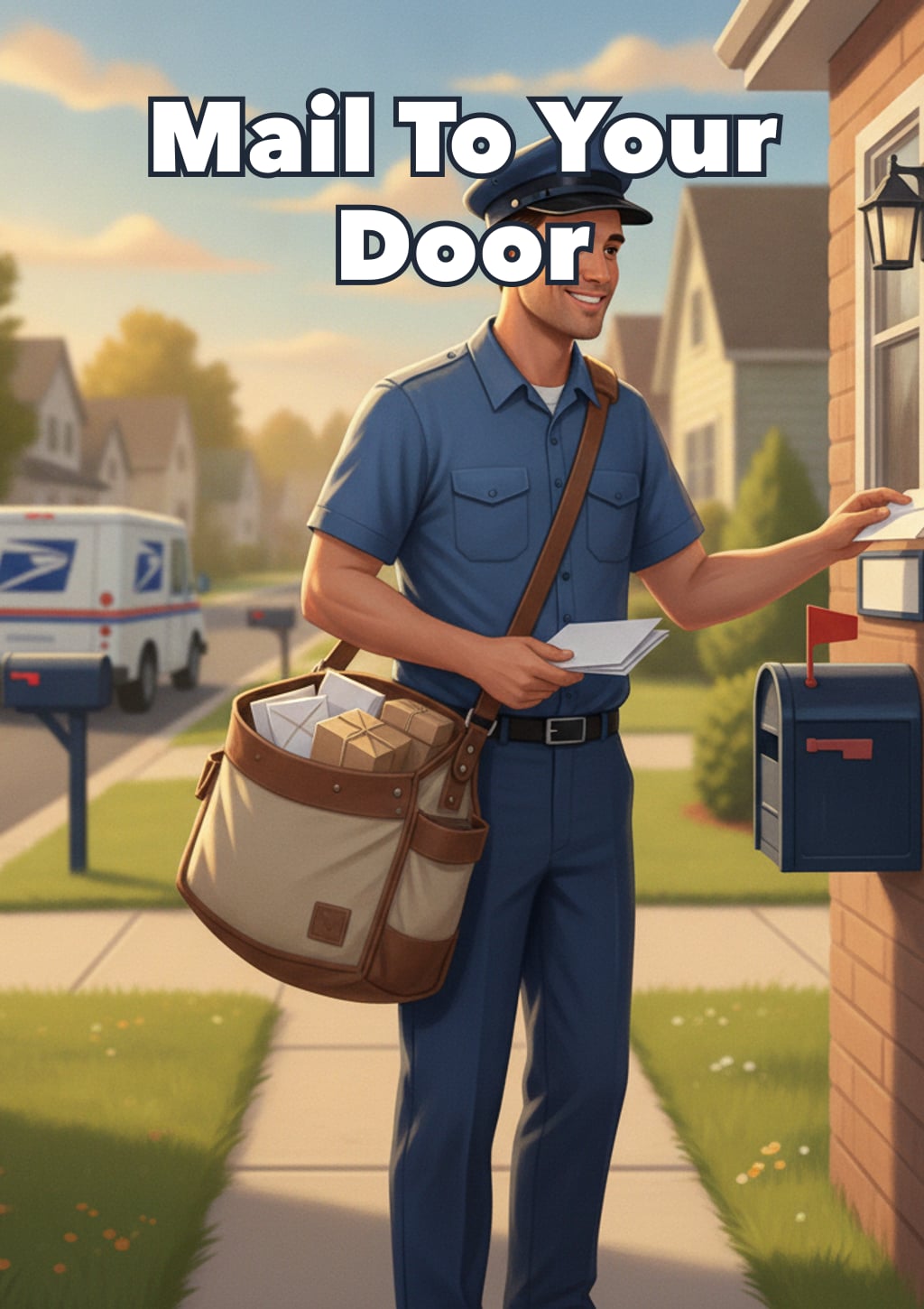 Mail To Your Door — children's book cover