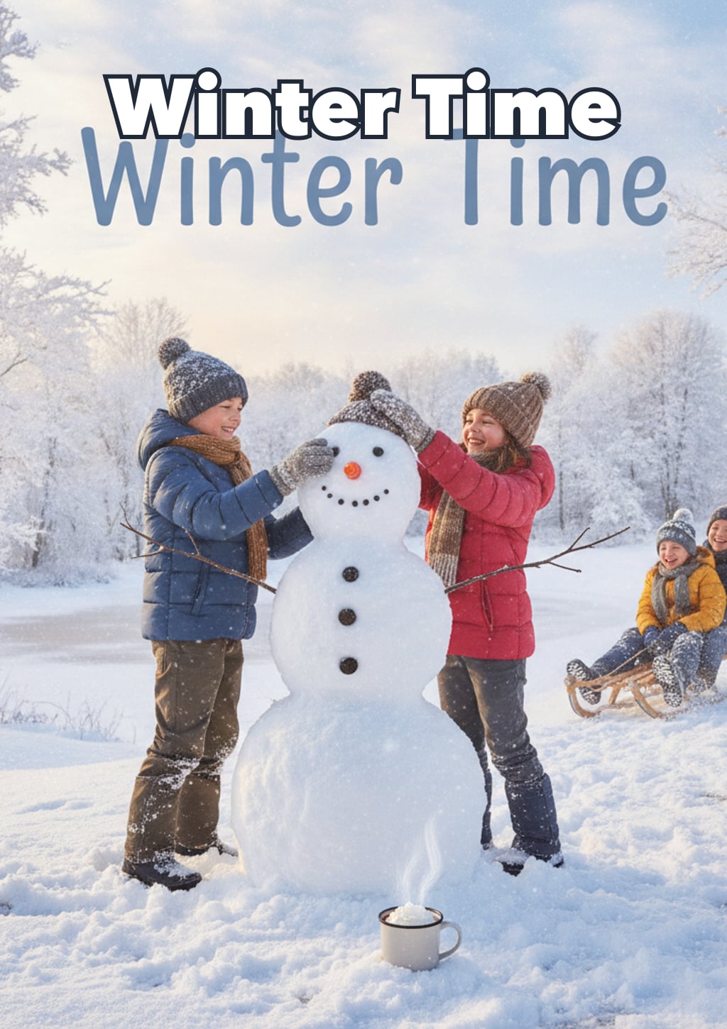 Winter Time — children's book cover