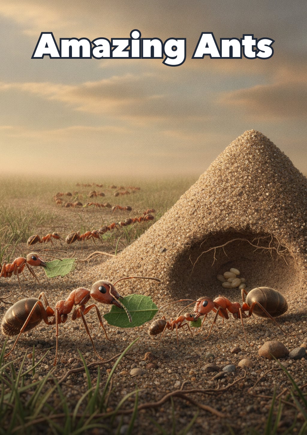 Amazing Ants — children's book cover