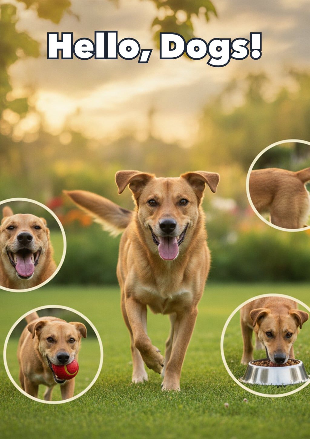 Hello, Dogs! page